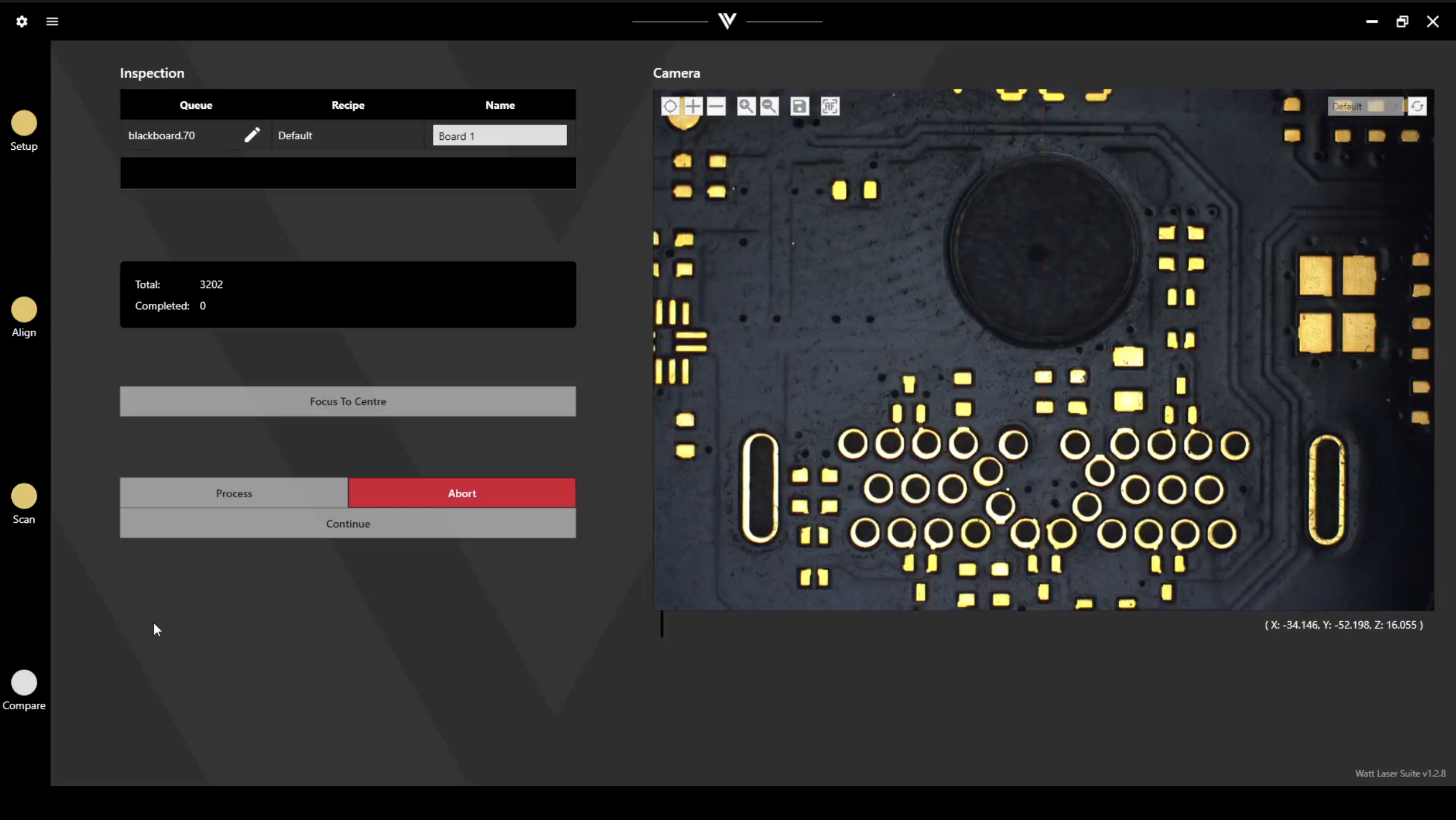 Watt Laser PCB Inspection