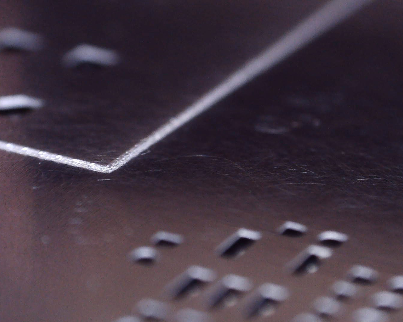 Watt Laser Stencil Mesh Tension VS Foil Deflection