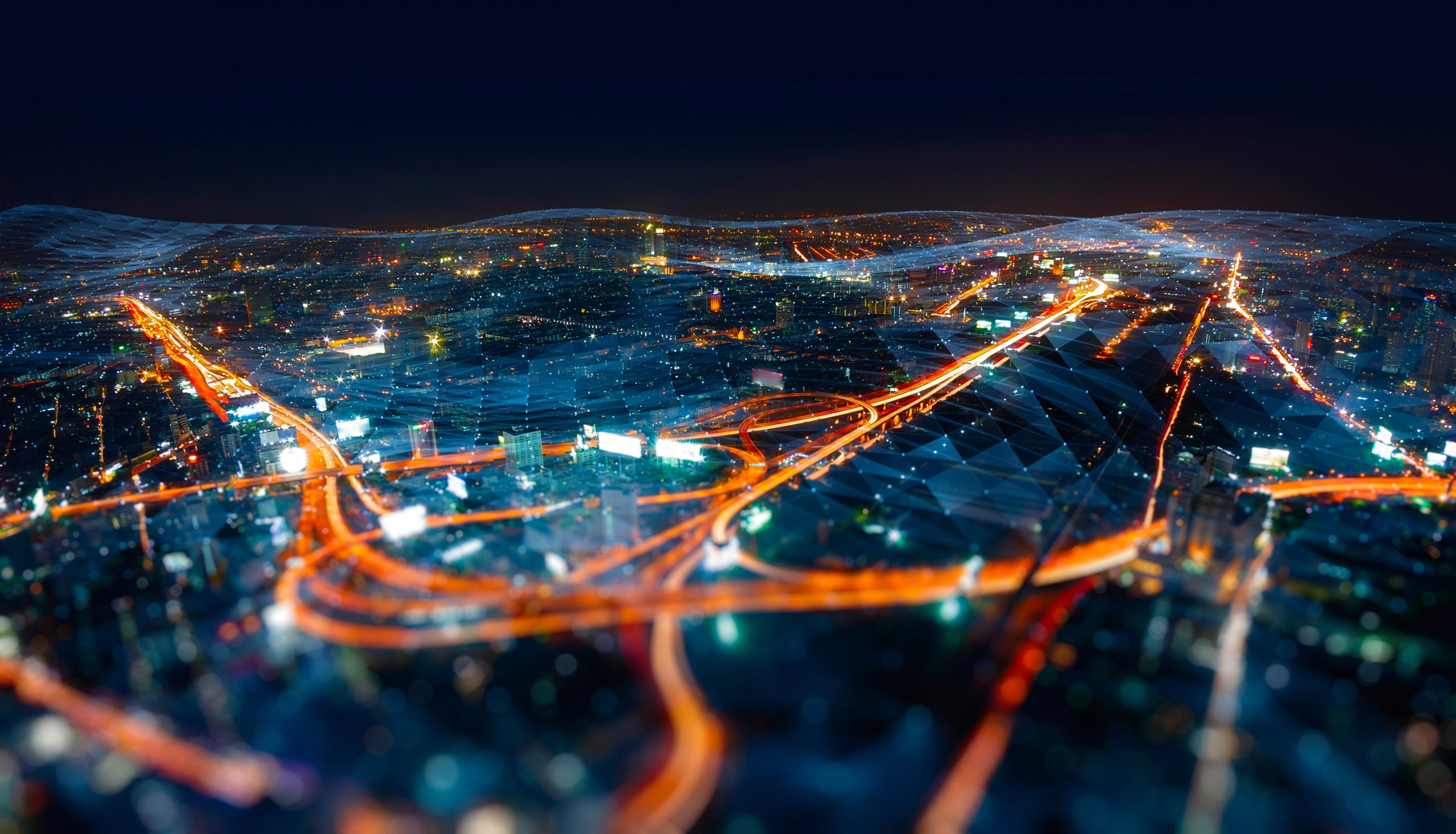 Watt Laser Wireless network and Connection technology concept